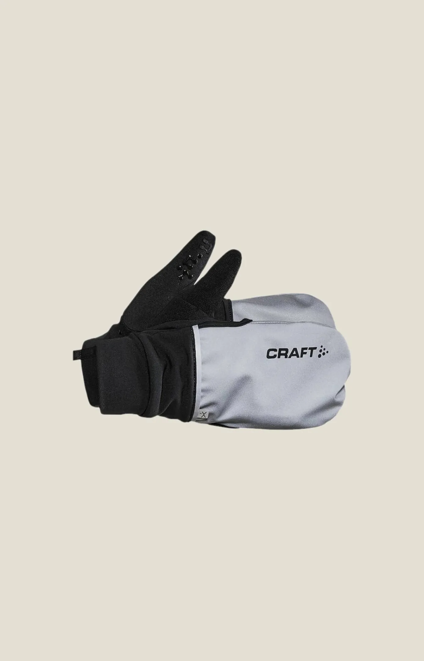 Craft Sportswear Handskar|Träning^ADV Hybrid Weather Glove Silver-Black