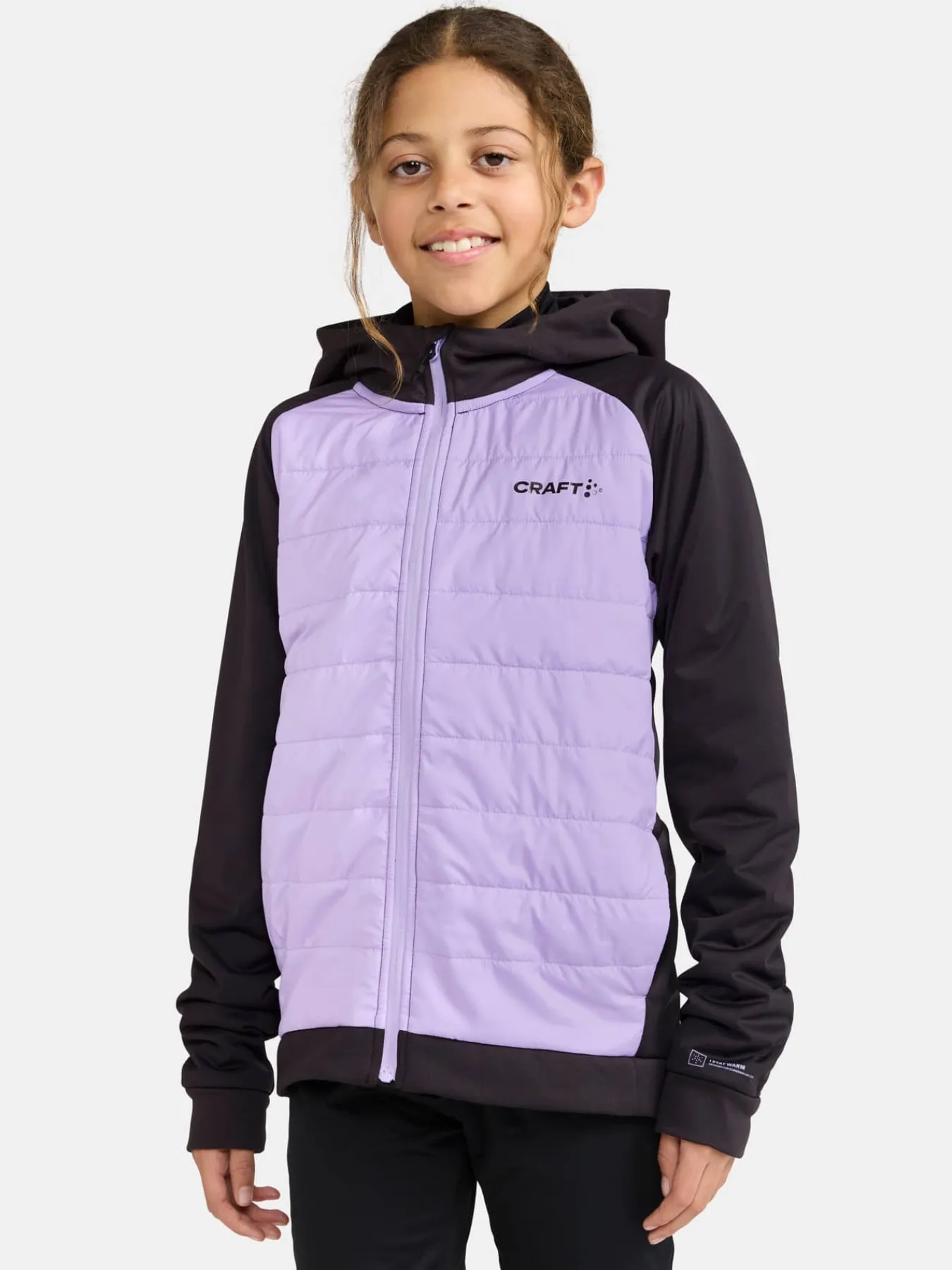 Craft Sportswear Jackor^ADV Insulate Hood Jacket Jr Slate-Lavender