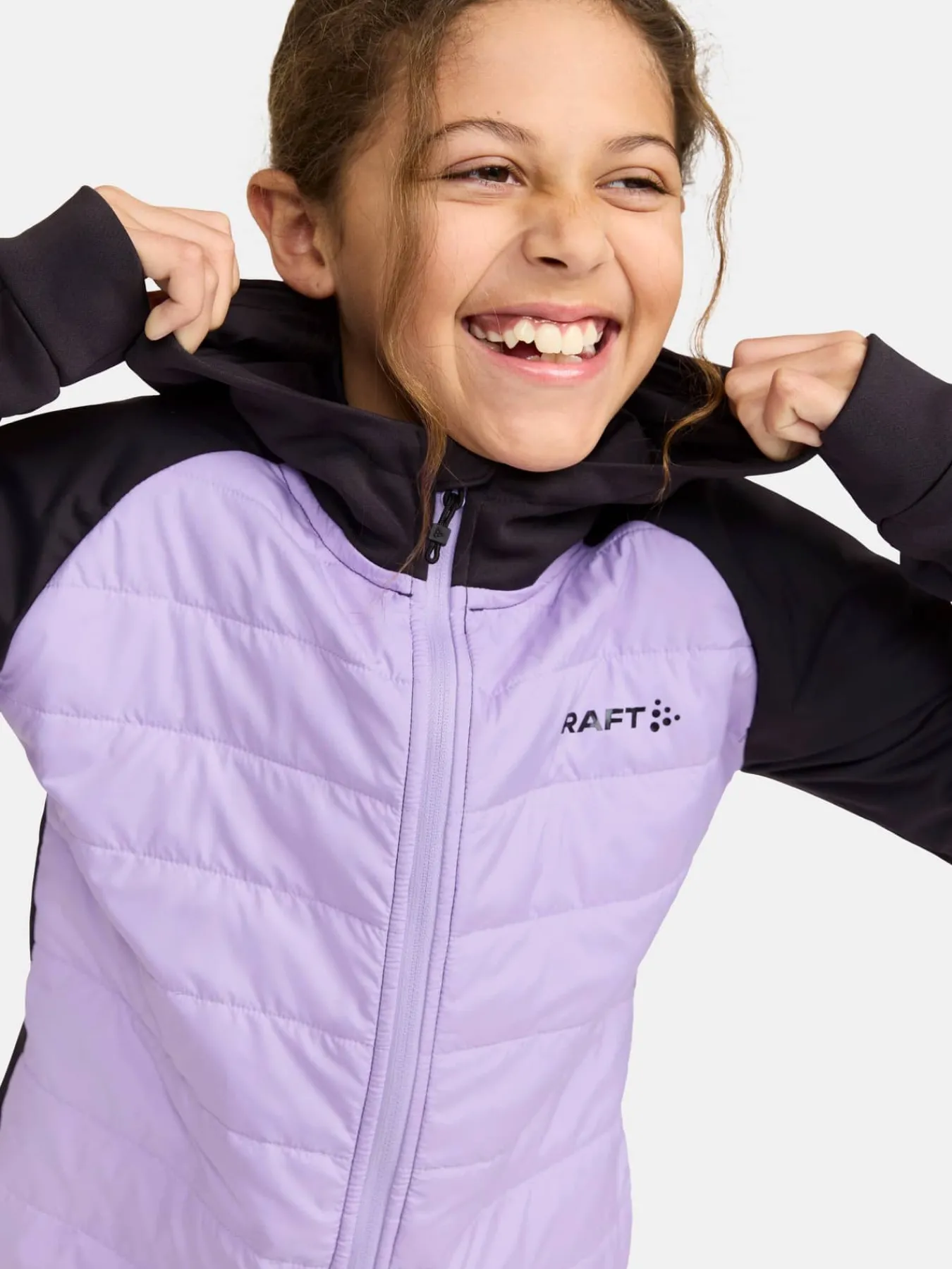 Craft Sportswear Jackor^ADV Insulate Hood Jacket Jr Slate-Lavender