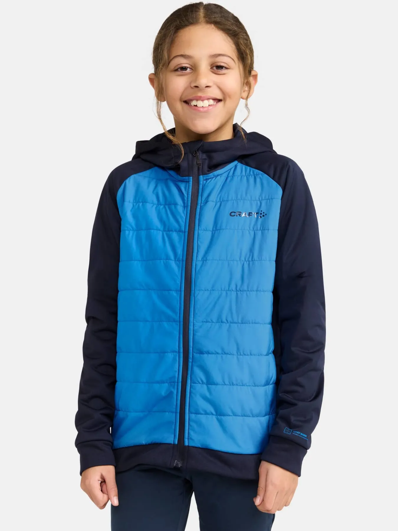 Craft Sportswear Jackor^ADV Insulate Hood Jacket Jr Blaze-Ray