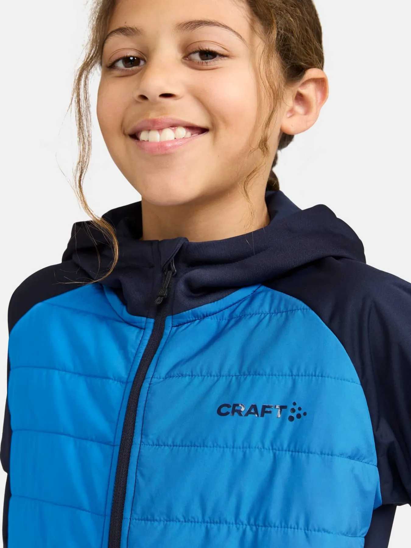 Craft Sportswear Jackor^ADV Insulate Hood Jacket Jr Blaze-Ray