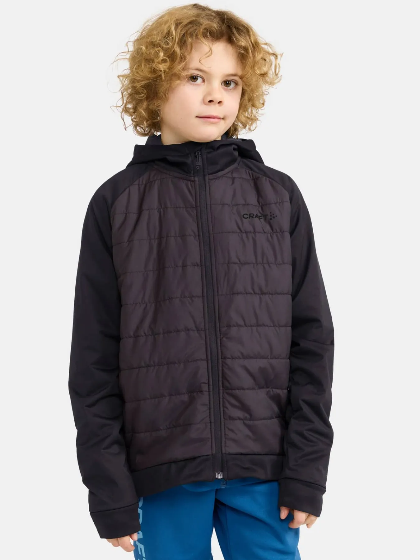 Craft Sportswear Jackor^ADV Insulate Hood Jacket Jr Black-Slate