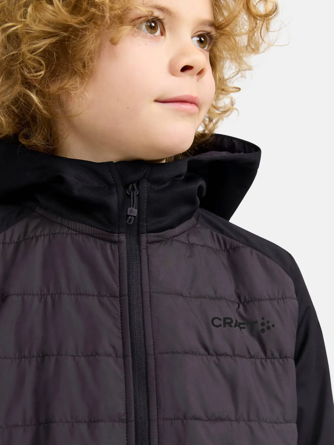 Craft Sportswear Jackor^ADV Insulate Hood Jacket Jr Black-Slate