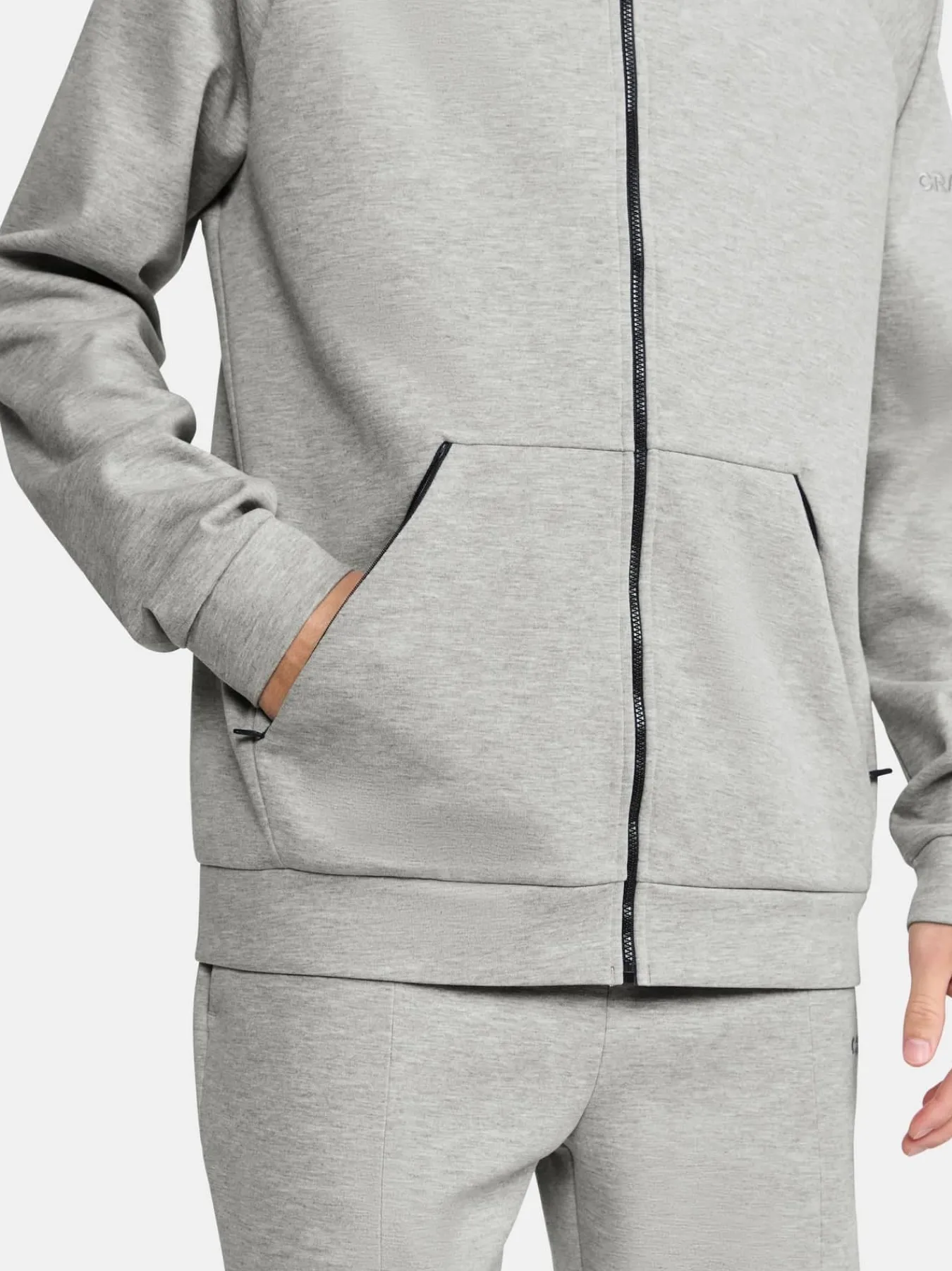 Craft Sportswear Hoodies & Sweatshirts^ADV Join FZ Hoodie M Grey Melange