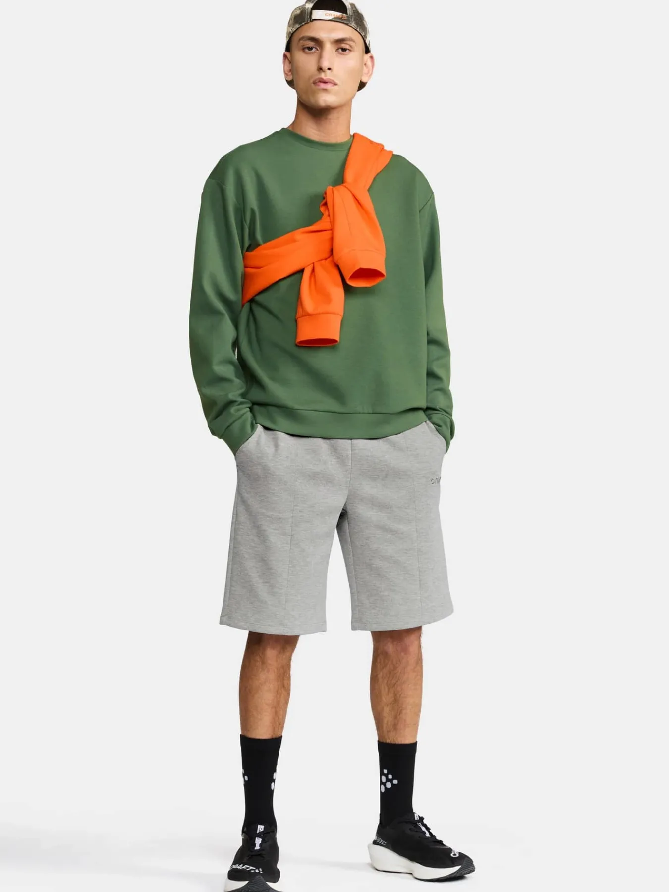 Craft Sportswear Shorts^ADV Join Sweat Shorts M Grey Melange