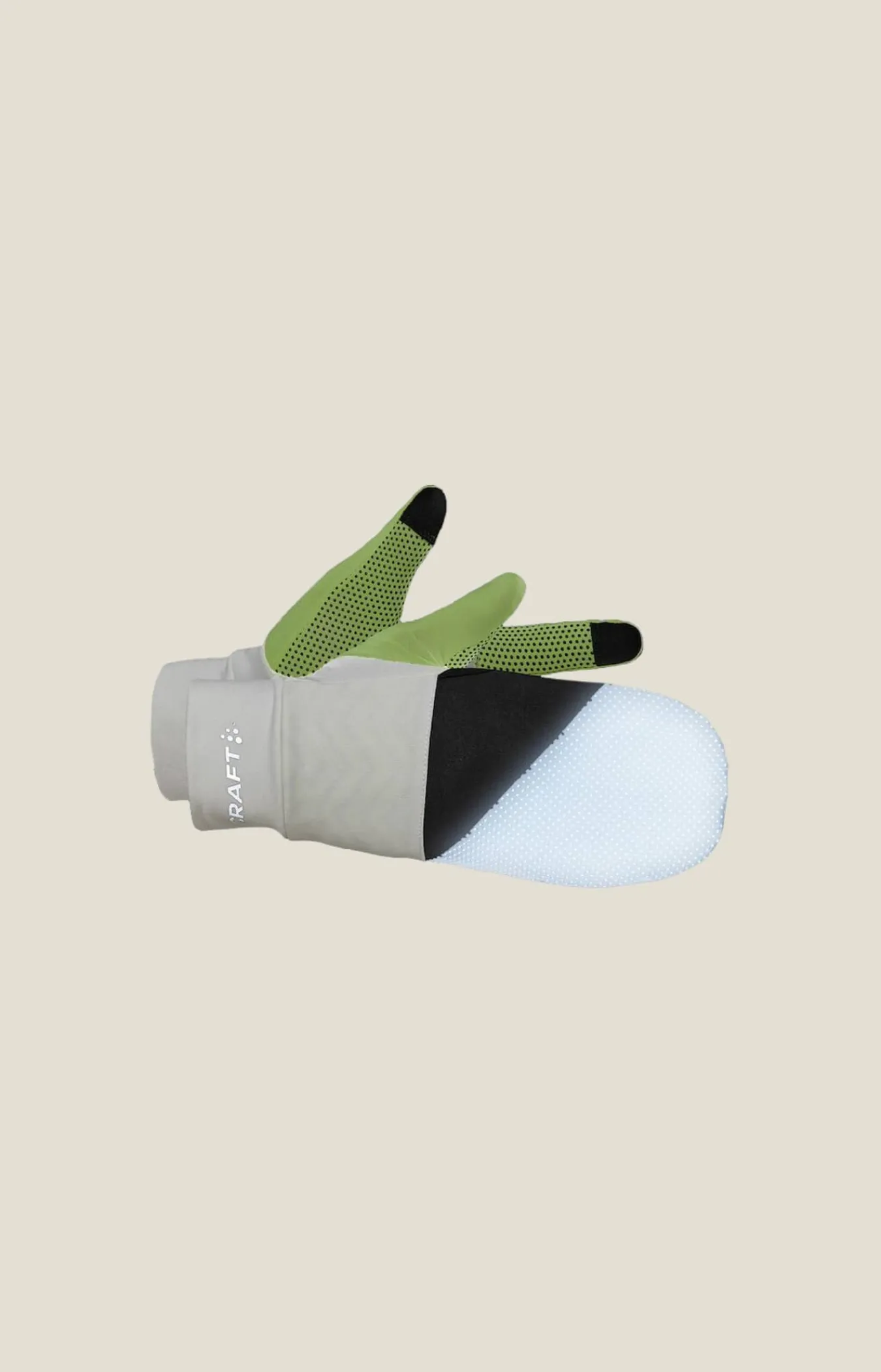 Craft Sportswear Handskar|Utrustning & Tillbehör^ADV Lumen Fleece Hybrid Glove Ash White-Flumino