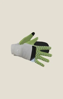 Craft Sportswear Handskar|Utrustning & Tillbehör^ADV Lumen Fleece Hybrid Glove Ash White-Flumino