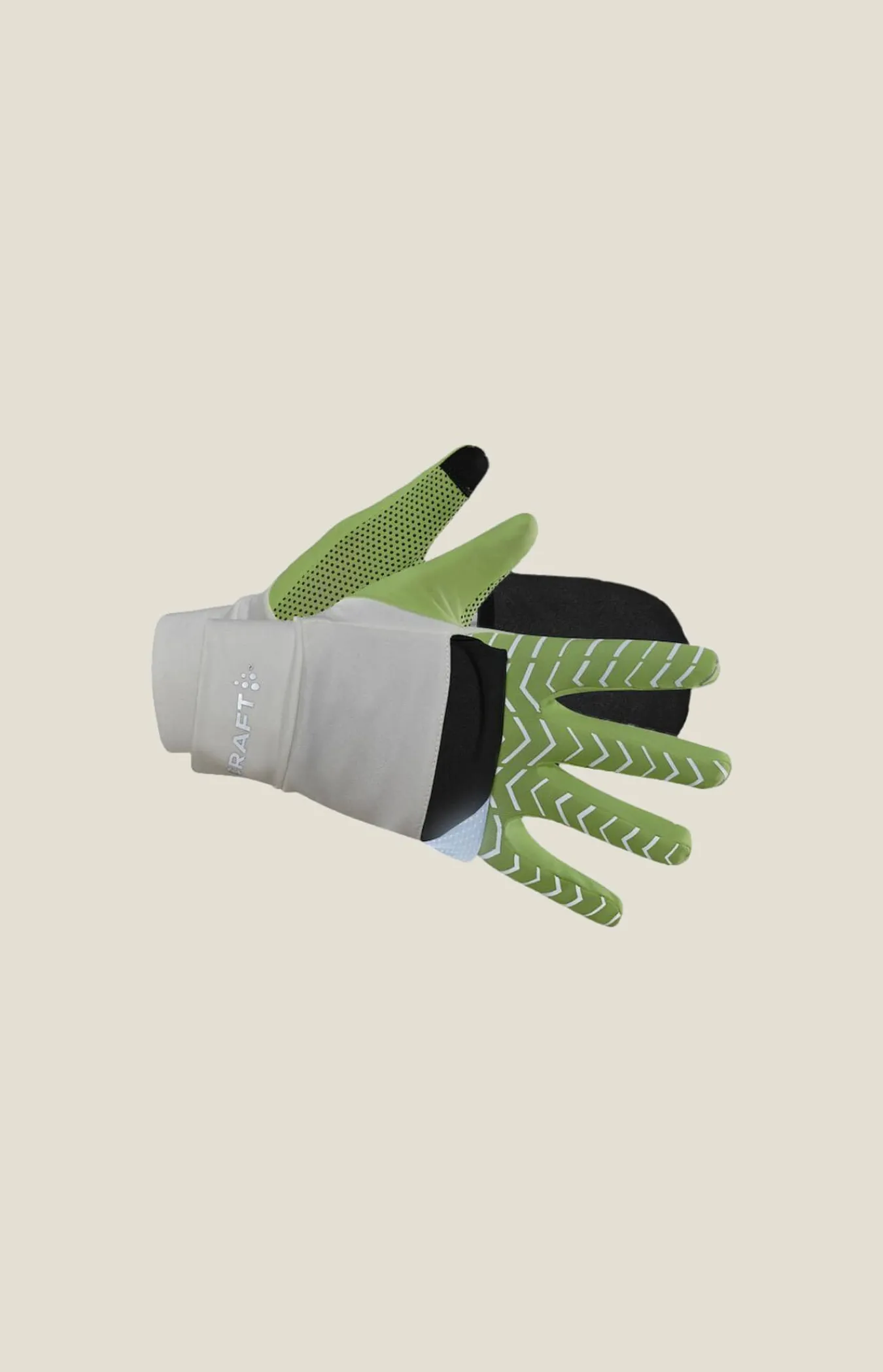 Craft Sportswear Handskar|Utrustning & Tillbehör^ADV Lumen Fleece Hybrid Glove Ash White-Flumino