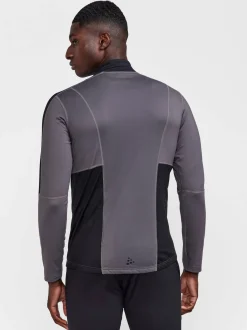 Craft Sportswear T-Shirts & Tröjor|Längdskidor^Adv Nordic Race Warm HZ Jersey M Granite-Black