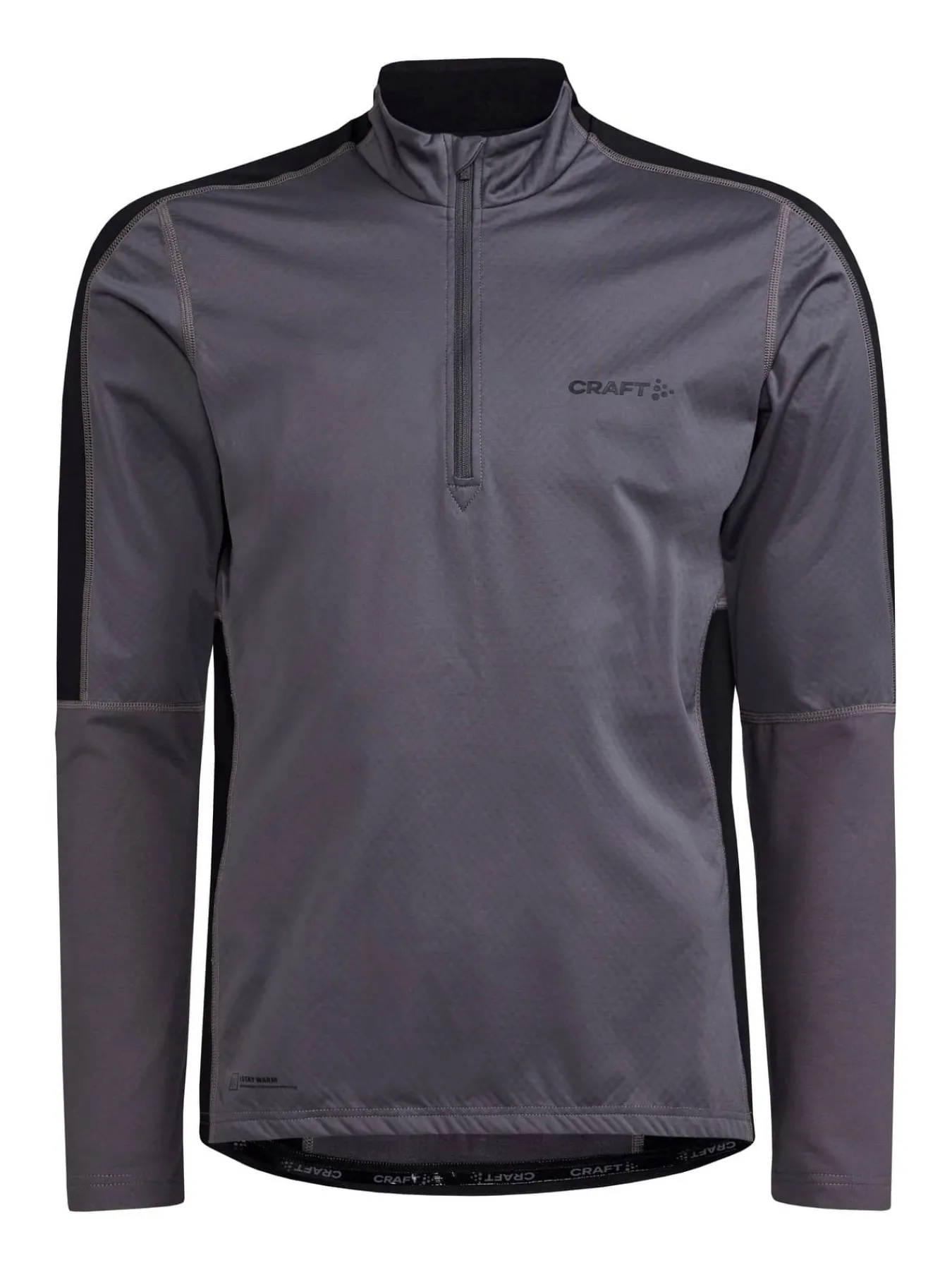 Craft Sportswear T-Shirts & Tröjor|Längdskidor^Adv Nordic Race Warm HZ Jersey M Granite-Black