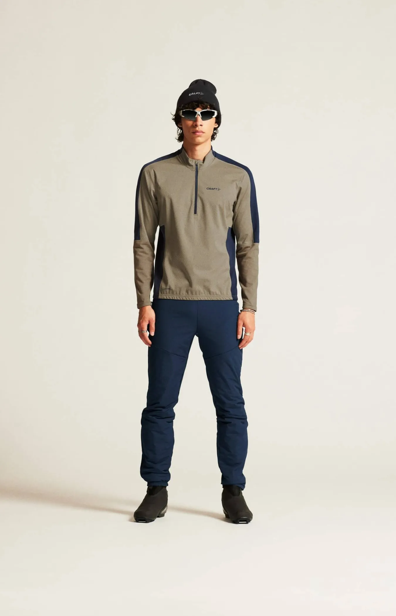 Craft Sportswear T-Shirts & Tröjor|Längdskidor^Adv Nordic Race Warm HZ Jersey M Raw/Blaze
