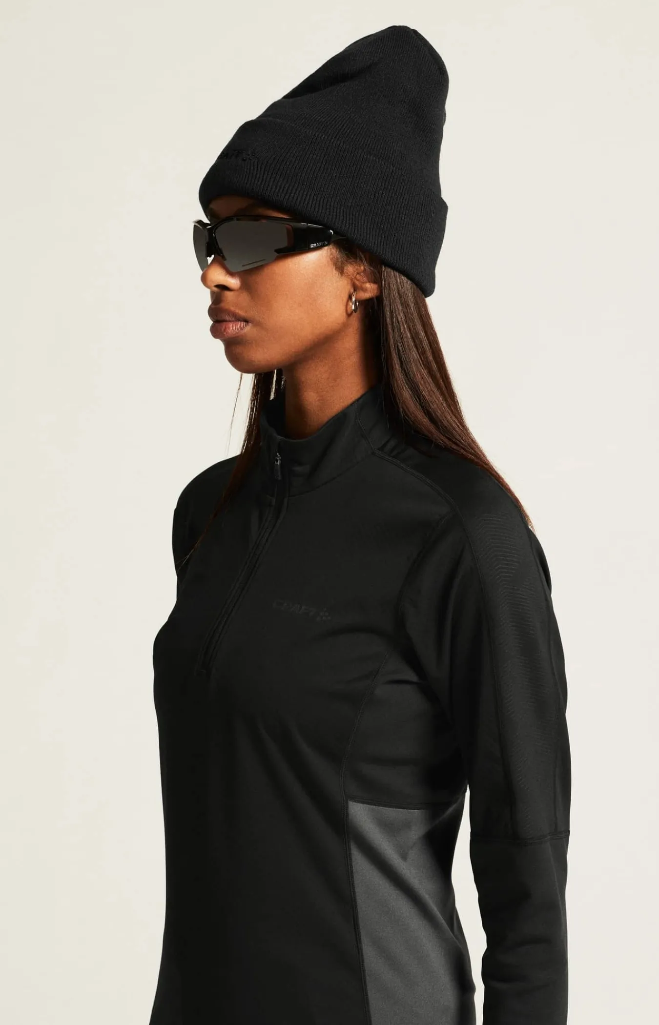 Craft Sportswear Längdskidor^Adv Nordic Race Warm HZ Jersey W Black/Granite