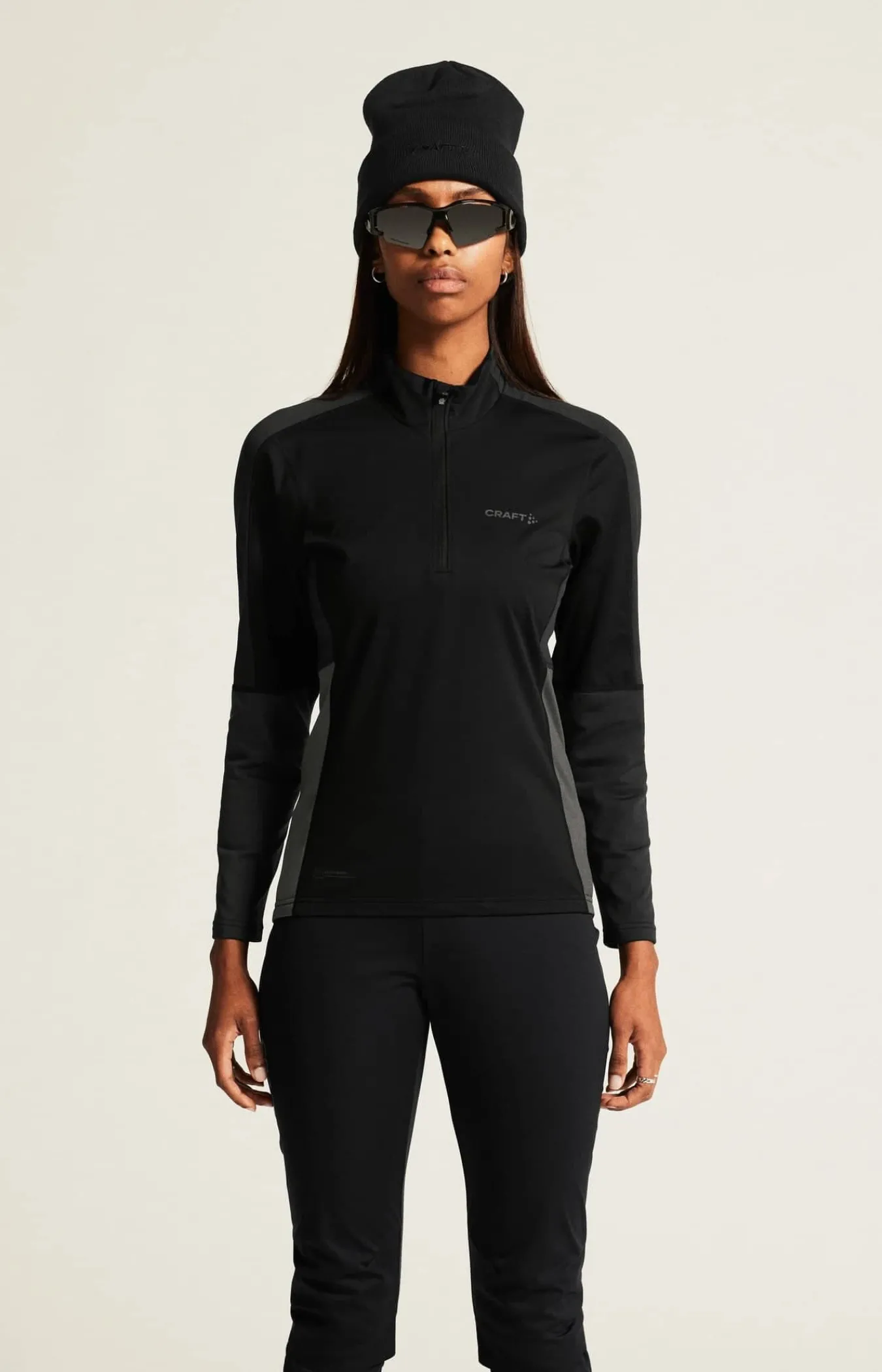 Craft Sportswear Längdskidor^Adv Nordic Race Warm HZ Jersey W Black/Granite