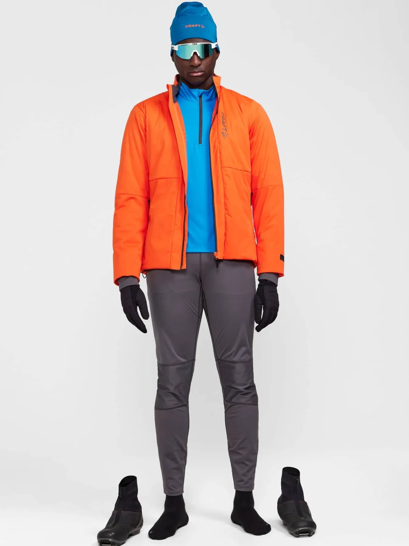 Craft Sportswear T-Shirts & Tröjor|Längdskidor^Adv Nordic Race Warm HZ Jersey M Ray-Granite