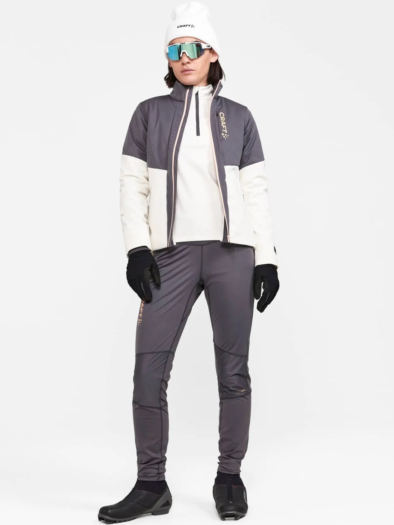 Craft Sportswear Tights|Längdskidor^Adv Nordic Race Warm Tights W Granite