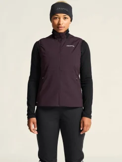 Craft Sportswear Jackor & Västar|Längdskidor^ADV Nordic Training Insulate Vest W Dk Plum