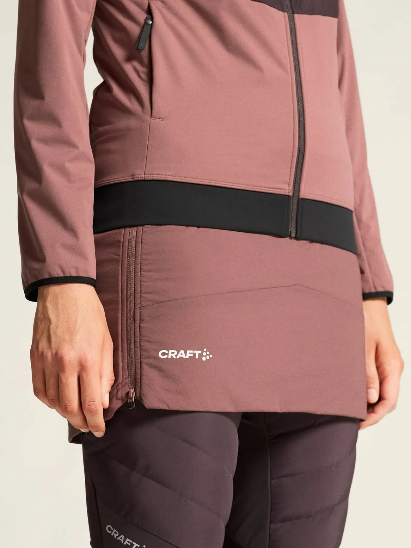 Craft Sportswear Kjolar|Längdskidor^ADV Nordic Training Insulate Skirt W Rose Brown