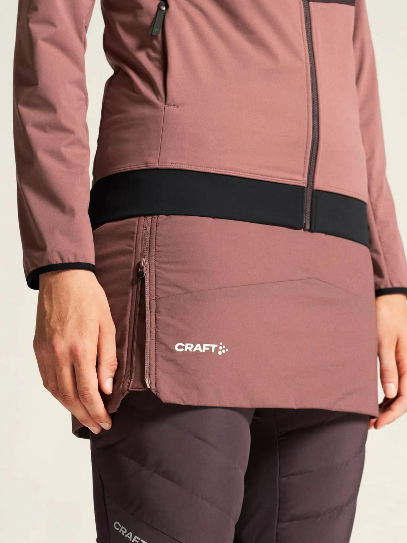 Craft Sportswear Kjolar|Längdskidor^ADV Nordic Training Insulate Skirt W Rose Brown