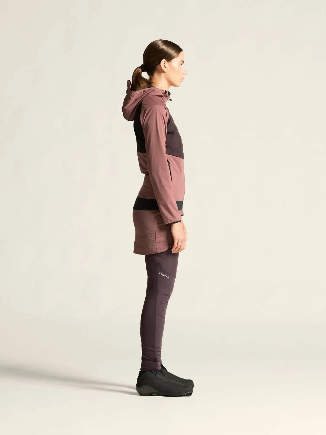 Craft Sportswear Kjolar|Längdskidor^ADV Nordic Training Insulate Skirt W Rose Brown