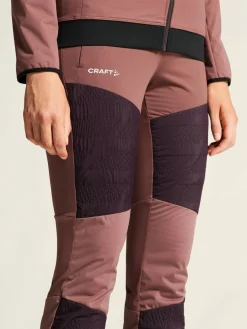 Craft Sportswear Byxor|Längdskidor^ADV Nordic Training Speed Pants W Rose Brown/Dk Plum