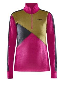 Craft Sportswear Underställ|Aktiva Underställ^ADV Nordic Wool HZ W Roxo-Slate