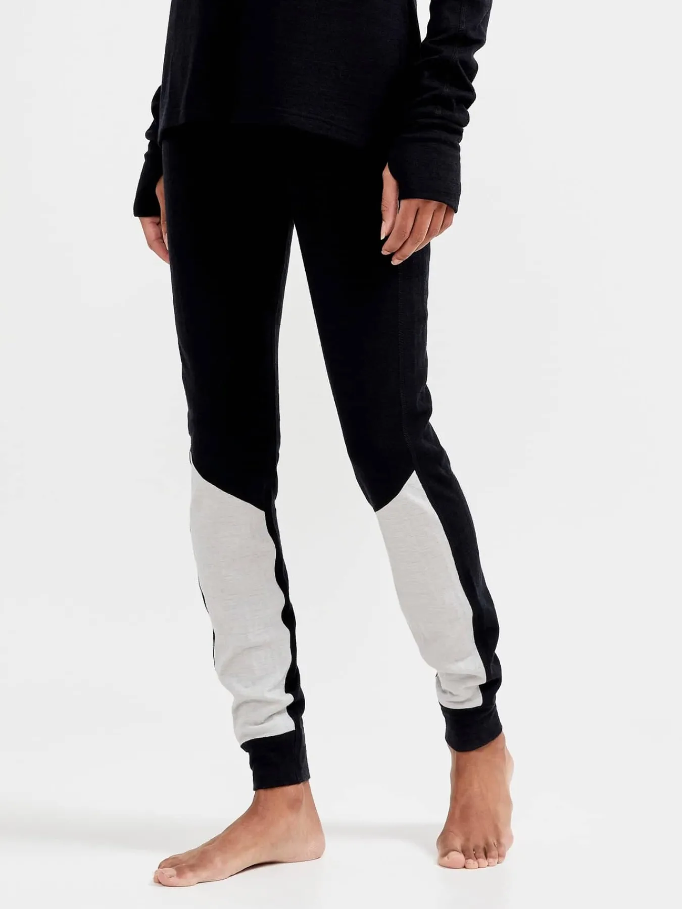 Craft Sportswear Underställ|Aktiva Underställ^ADV Nordic Wool Pant W Black-Ash