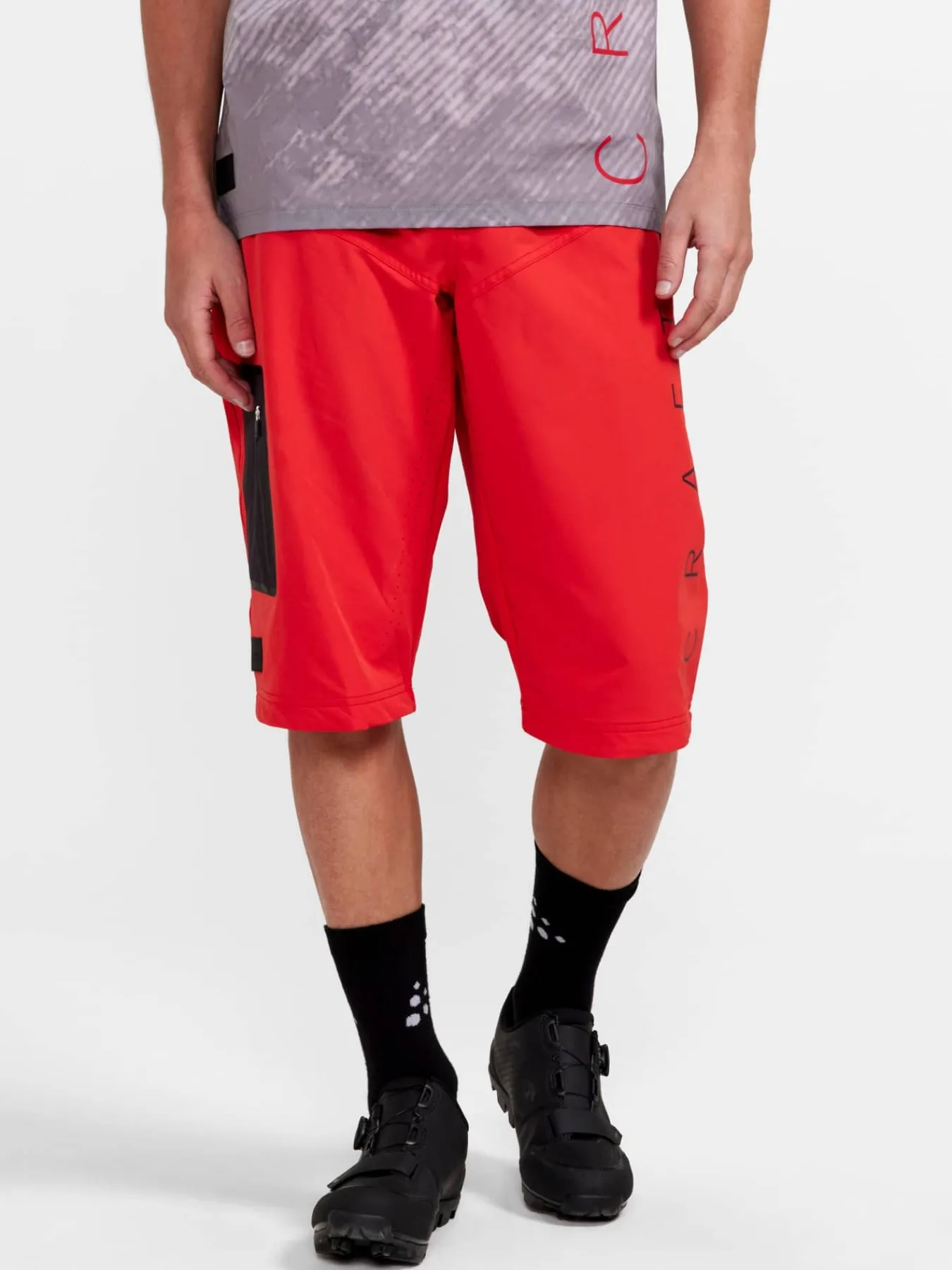 Craft Sportswear Shorts^ADV Offroad XT Shorts w Pad M Reddish