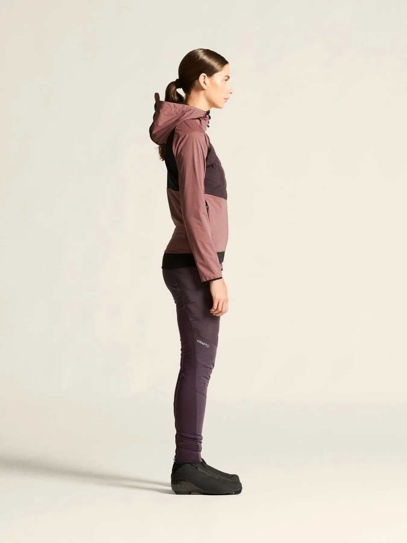 Craft Sportswear Jackor & Västar|Längdskidor^ADV Pursuit Thermal Jacket W Rose Brown/Dk Plum