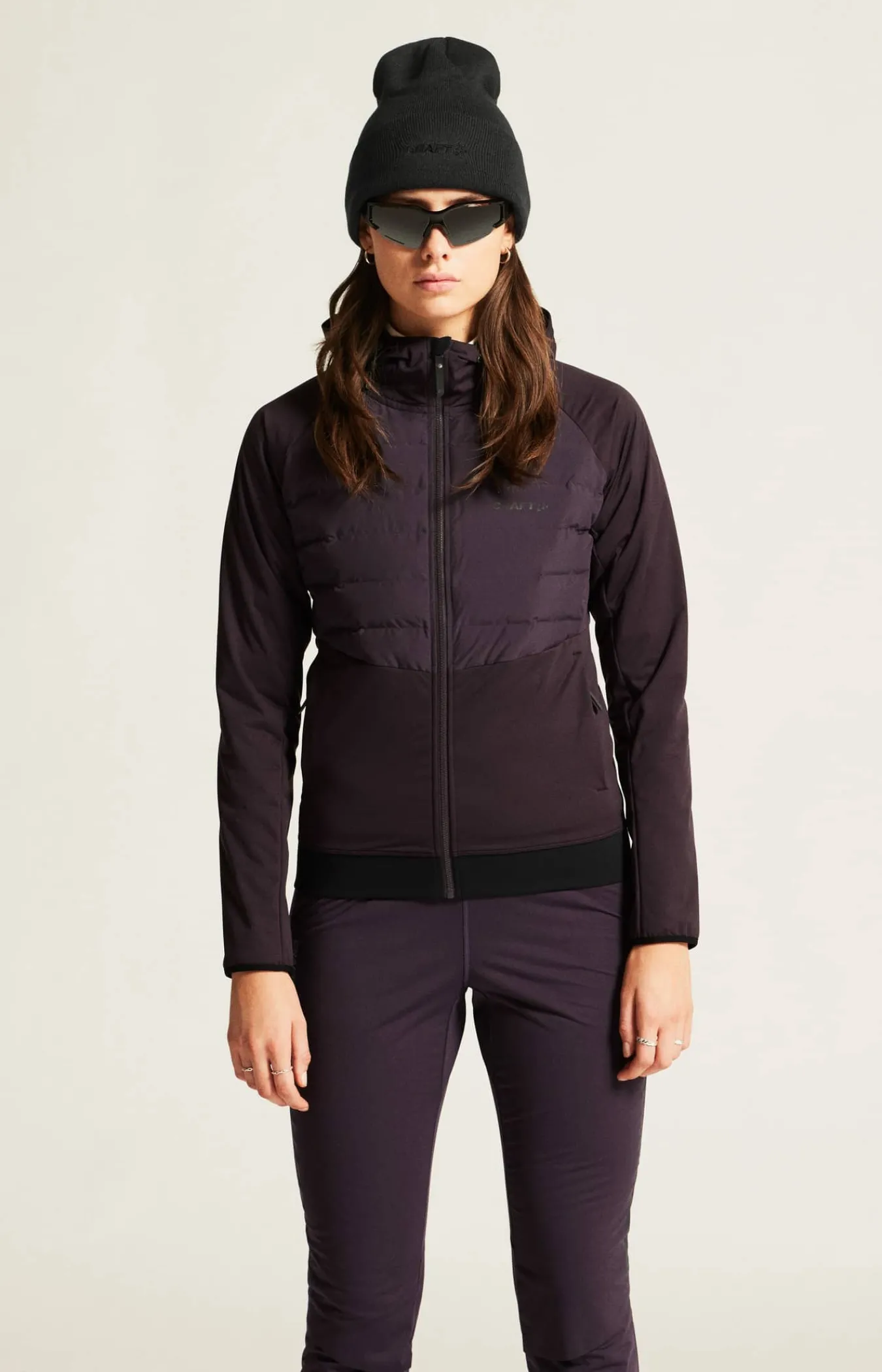 Craft Sportswear Jackor & Västar|Längdskidor^ADV Pursuit Thermal Jacket W Dk Plum/Black