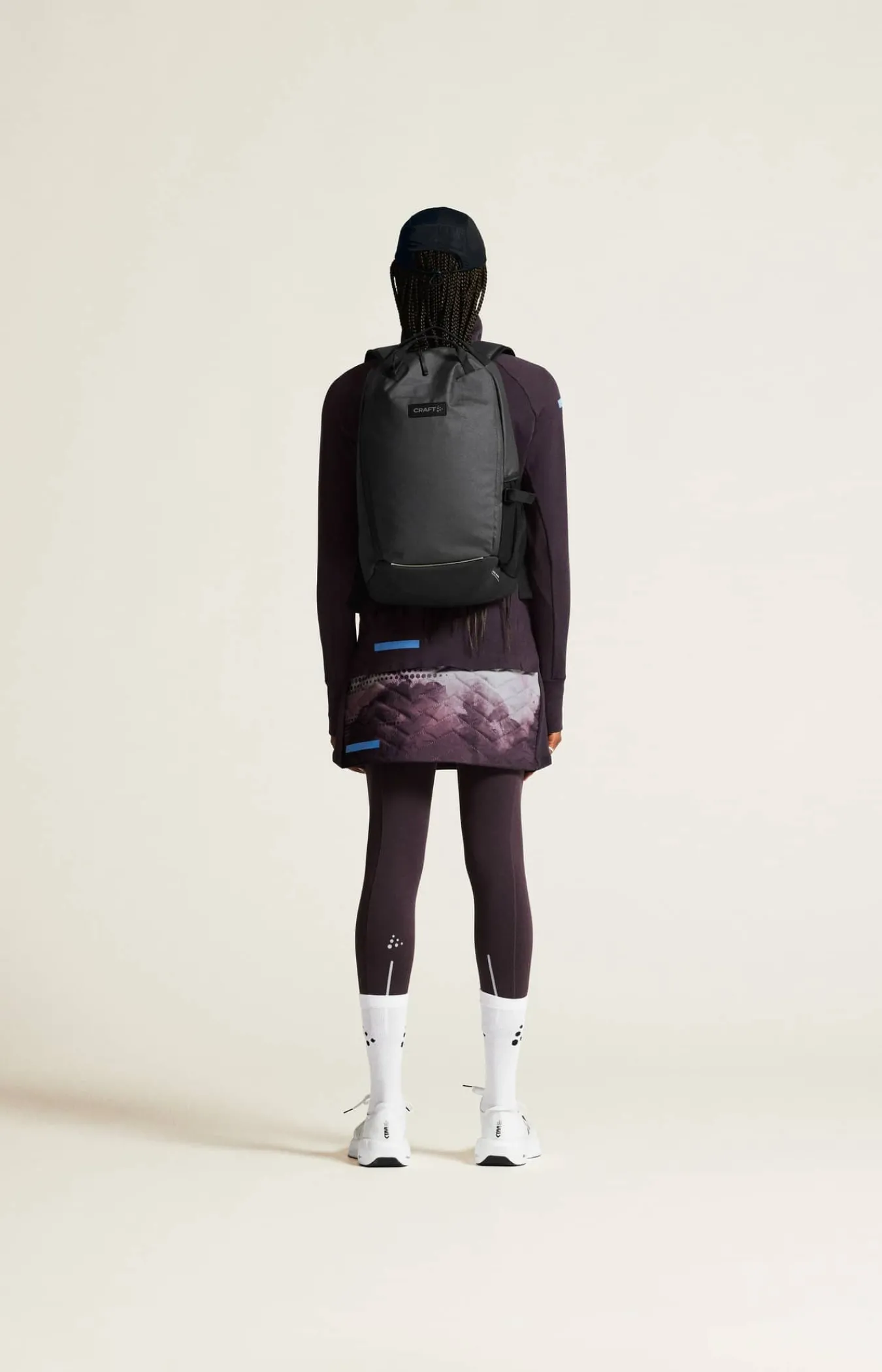 Craft Sportswear Kjolar|Träning^ADV SubZ Skirt 3 W Dk Plum/Multi