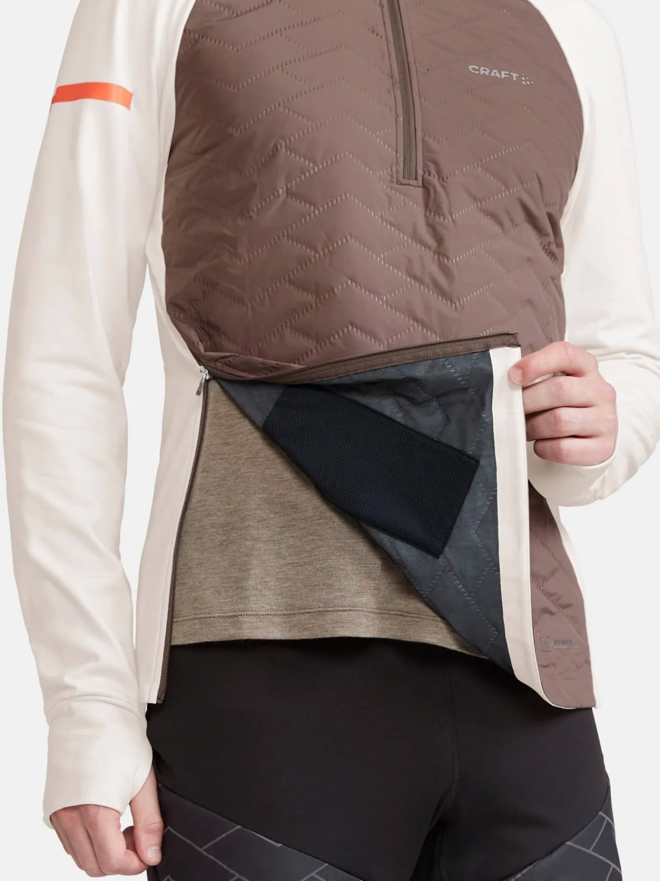 Craft Sportswear Jackor & Västar^ADV SubZ Sweater 3 M Dk Clay-Tofu