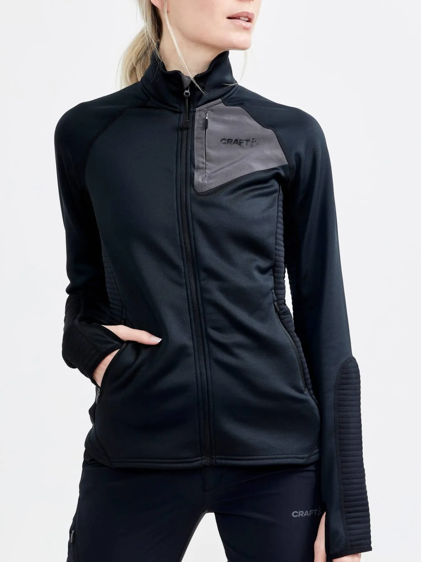 Craft Sportswear Mellanlager & Fleece|Mellanlager^ADV Tech Fleece Thermal Midlayer W Black