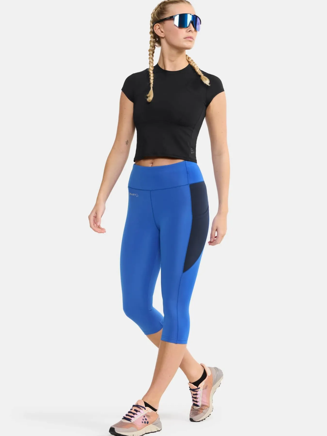 Craft Sportswear Träning^ADV Tone Cropped Tee W Black