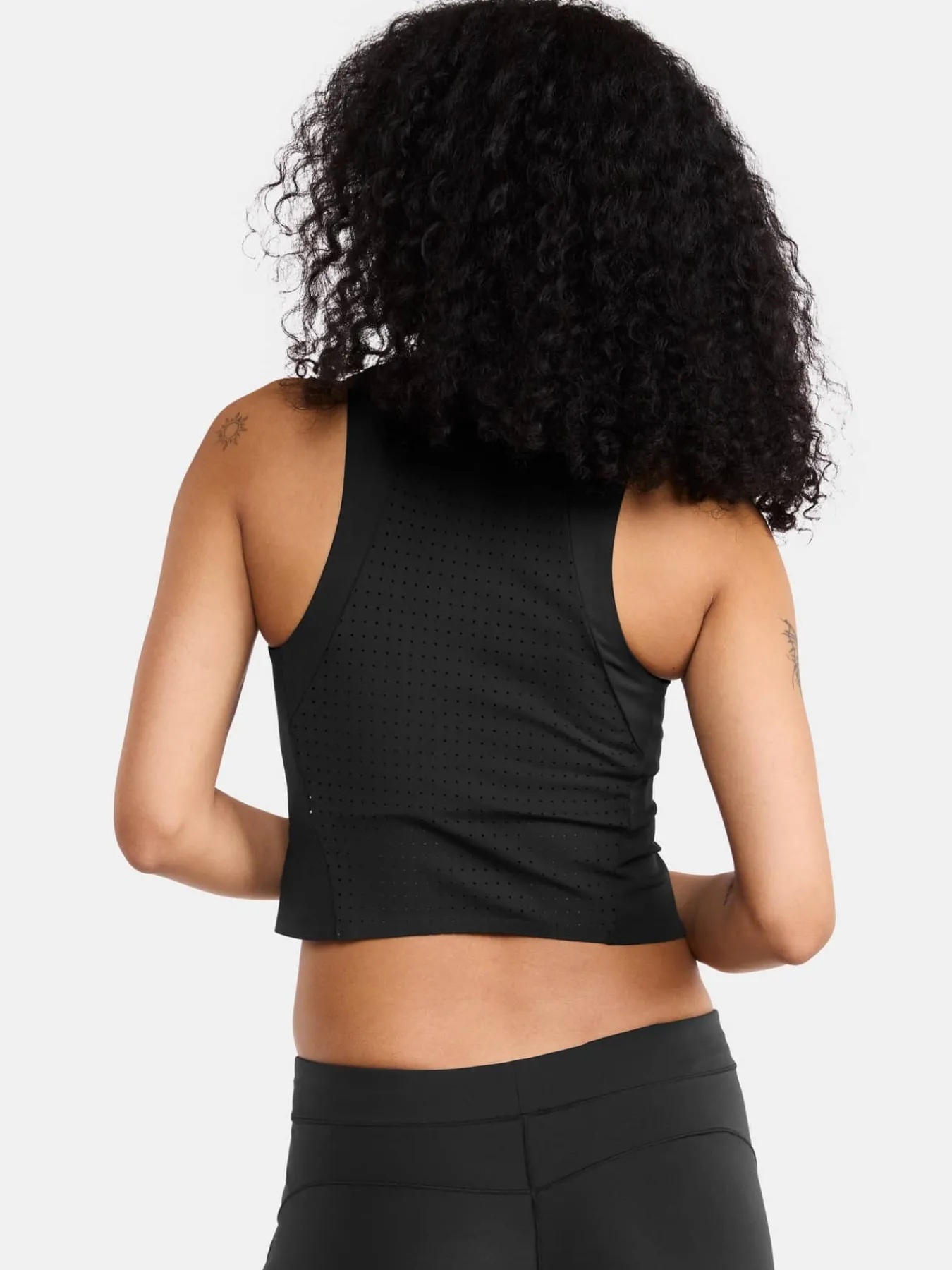 Craft Sportswear Linnen|Träning^ADV Tone Perforated Tank W Black