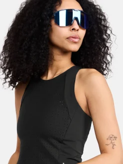 Craft Sportswear Linnen|Träning^ADV Tone Perforated Tank W Black