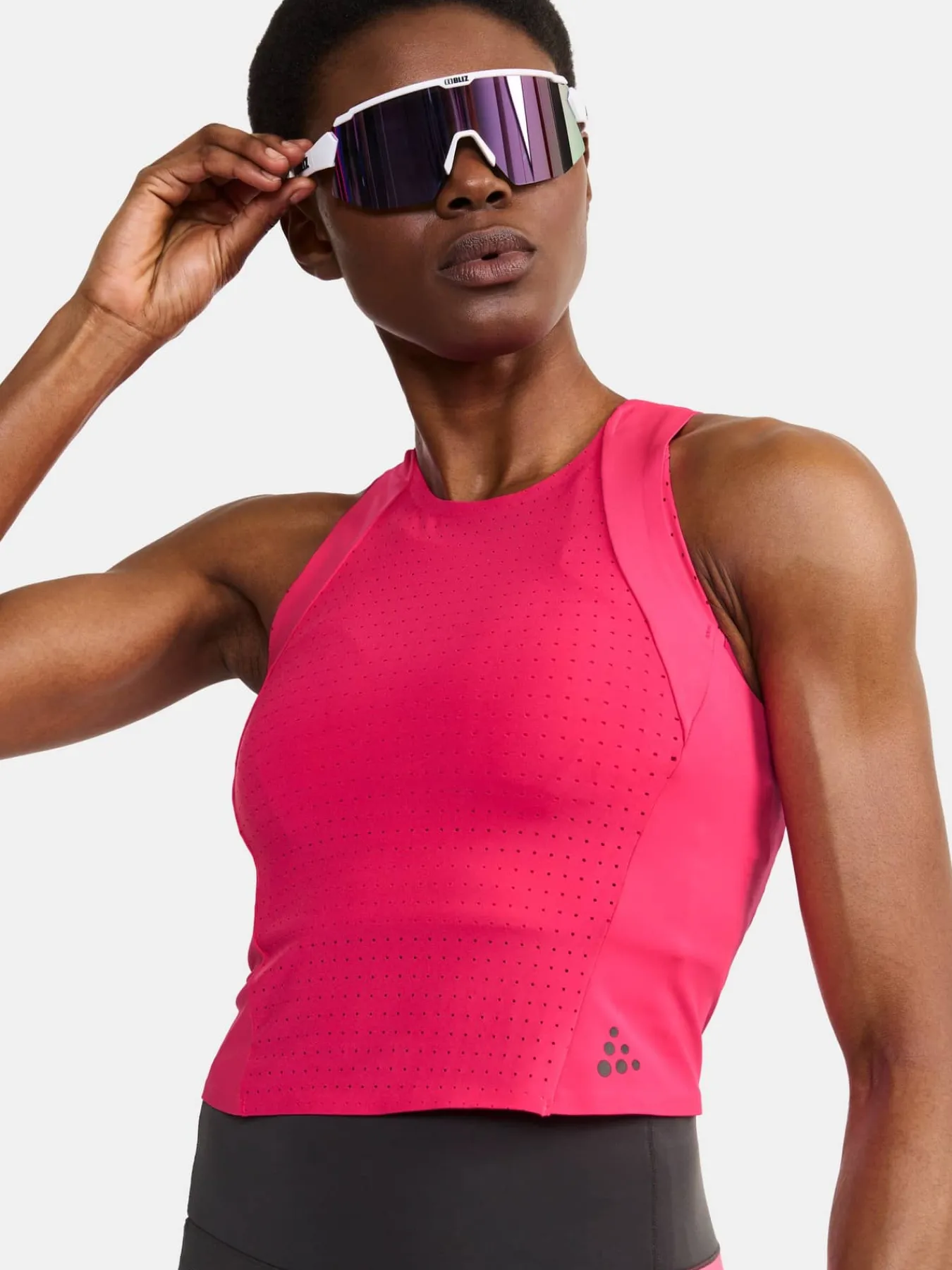 Craft Sportswear Linnen|Träning^ADV Tone Perforated Tank W Fame