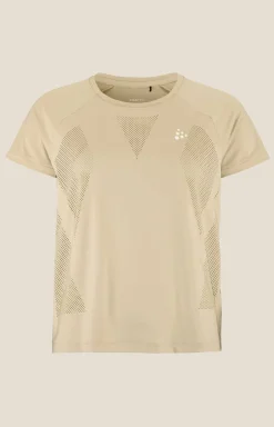 Craft Sportswear T-Shirts & Tröjor|Träning^ADV Tone Perforated Tee W Hay