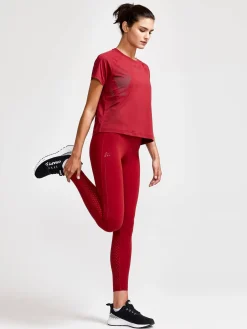 Craft Sportswear T-Shirts & Tröjor|Träning^ADV Tone Perforated Tee W Rhubarb