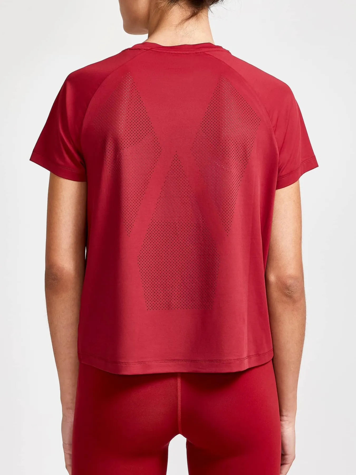 Craft Sportswear T-Shirts & Tröjor|Träning^ADV Tone Perforated Tee W Rhubarb