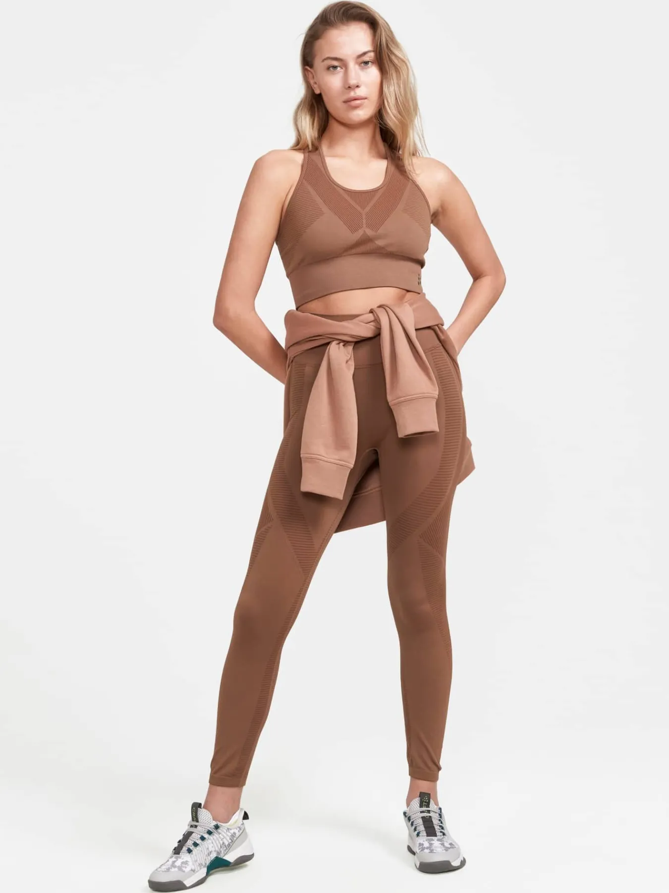 Craft Sportswear Tights|Träning^ADV Tone Seamless Tights W Sepia-Java