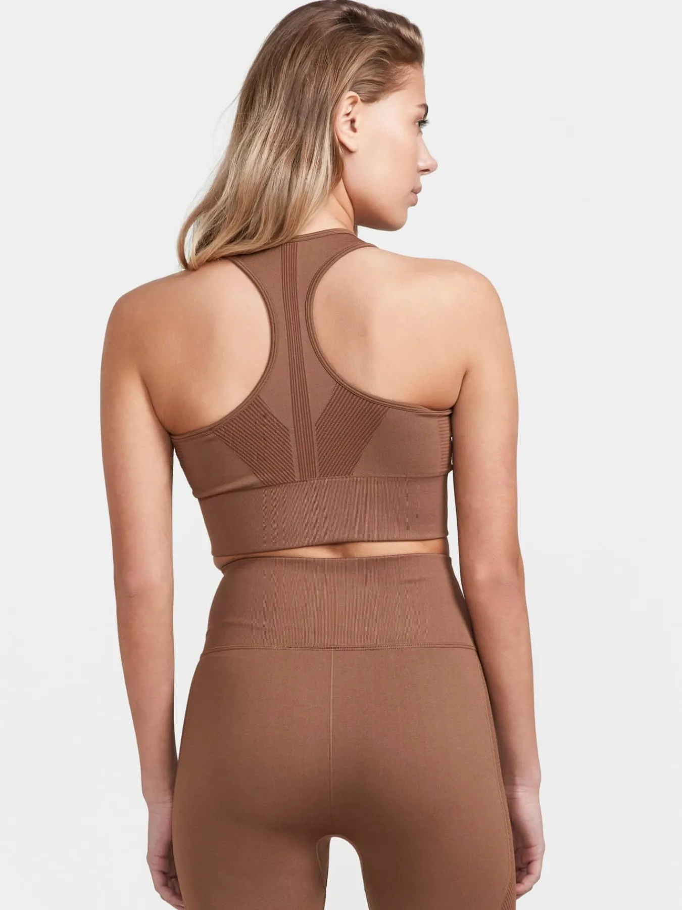 Craft Sportswear Linnen|Träning^ADV Tone Seamless Top W Sepia-Java