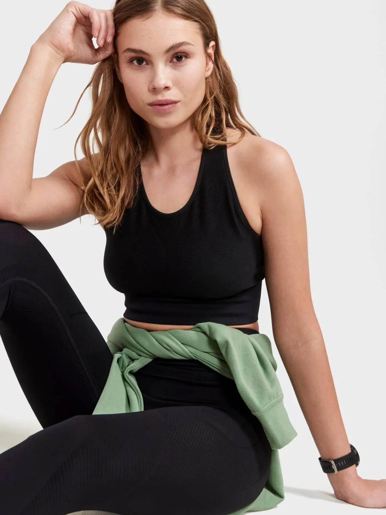 Craft Sportswear Linnen|Träning^ADV Tone Seamless Top W Black