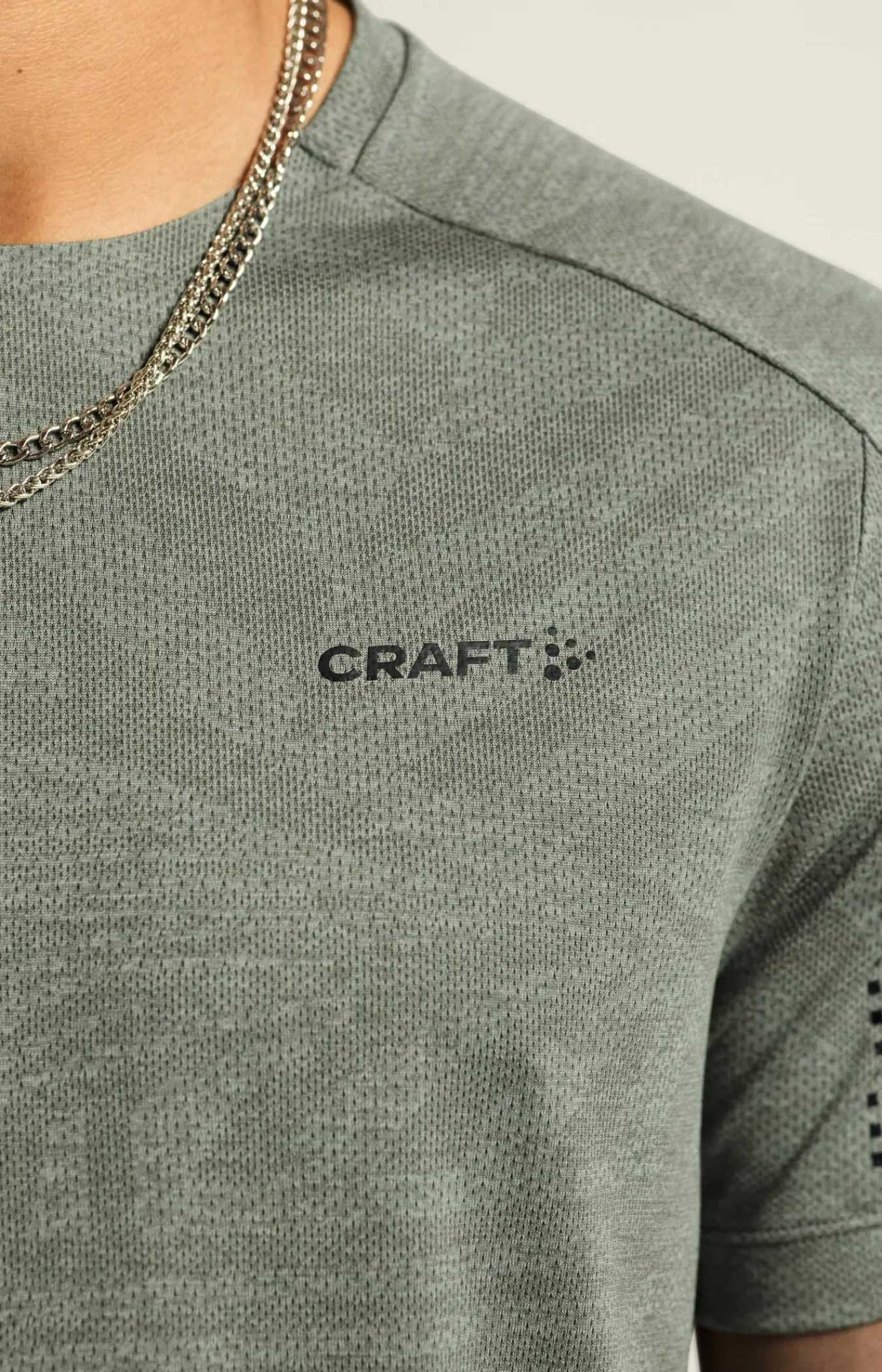 Craft Sportswear T-Shirts & Tröjor|Träning^ADV Tone SS Structure Tee M Leaf