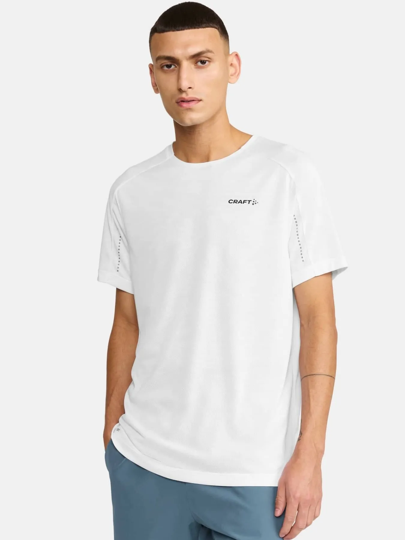 Craft Sportswear T-Shirts & Tröjor|Träning^ADV Tone SS Structure Tee M White
