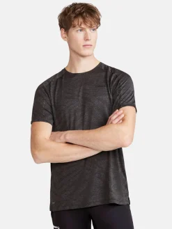 Craft Sportswear T-Shirts & Tröjor|Träning^ADV Tone SS Structure Tee M Black