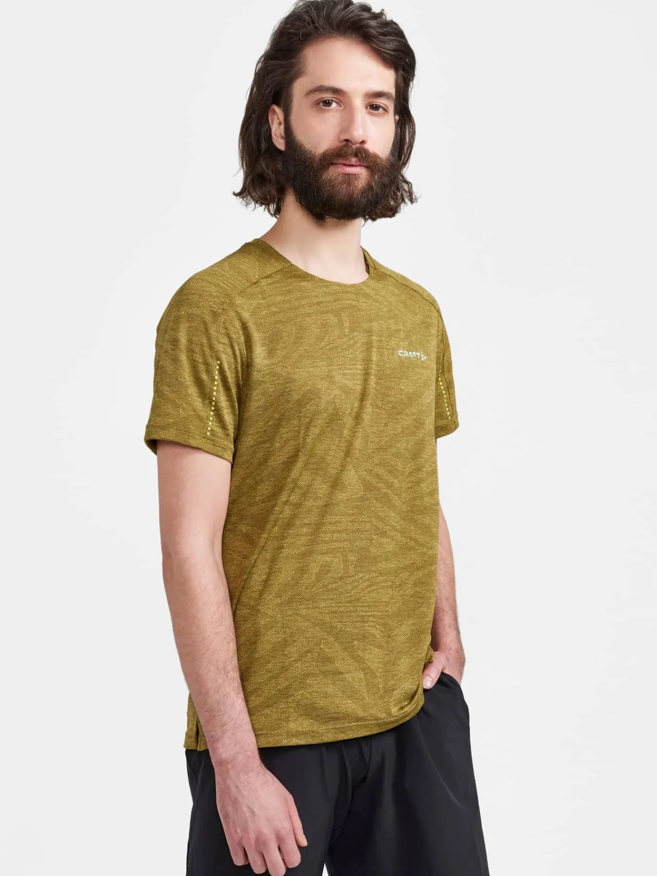Craft Sportswear T-Shirts & Tröjor|Träning^ADV Tone SS Structure Tee M Algae