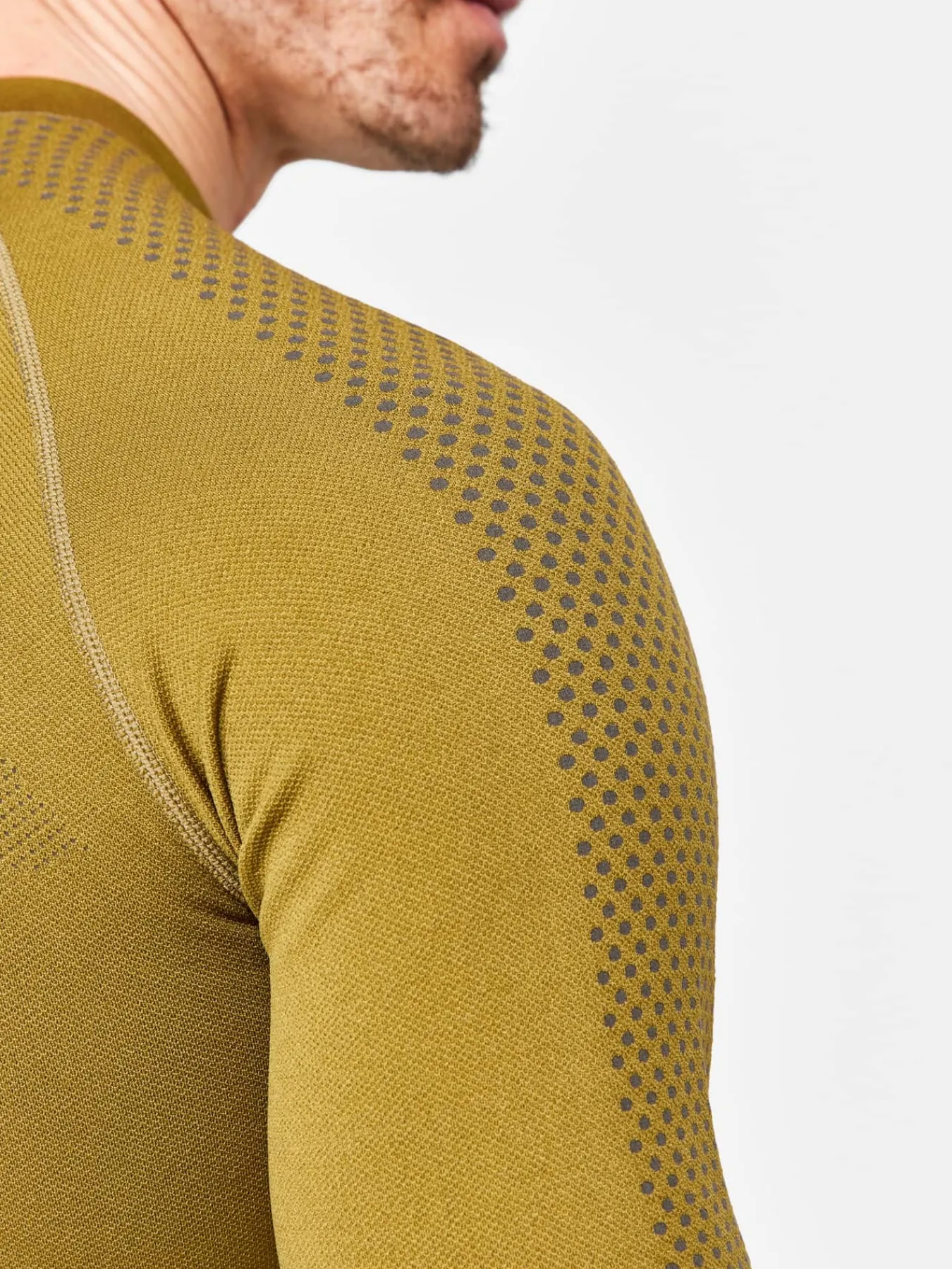 Craft Sportswear Underställ|Aktiva Underställ^ADV Warm Intensity LS M Algae-Granite