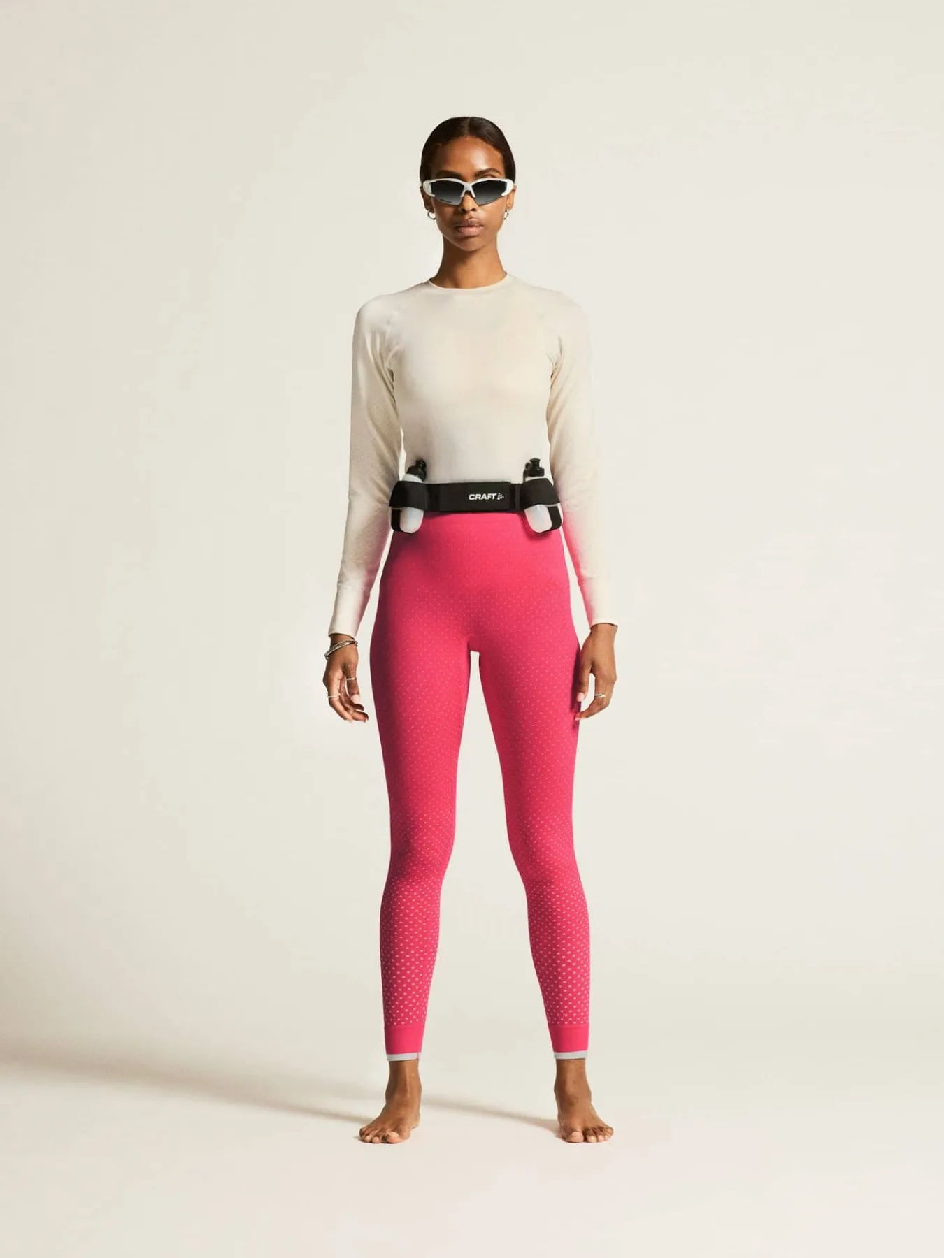 Craft Sportswear Underställ|Aktiva Underställ^ADV Warm Intensity LS W Tofu/Plaster