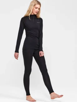 Craft Sportswear Underställ|Aktiva Underställ^ADV Wool Merino Pant W Black