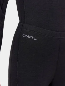 Craft Sportswear Underställ|Aktiva Underställ^ADV Wool Merino Pant W Black
